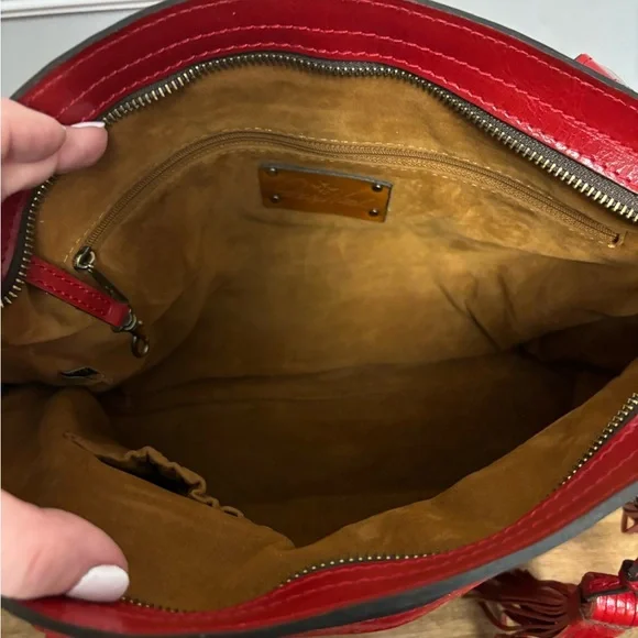 Patricia Nash floral satchel - Picture 6 of 11